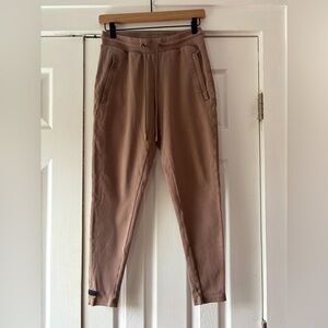 Alphalete Size Small Sweatpants Open Bottom Tied‎ Waist